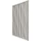 Ekena Millwork 19 5/8in. W x 19 5/8in. H Ariel EnduraWall Decorative 3D Wall Panel Covers 2.67 Sq. Ft. WP20X20AIGBW - alternate 5